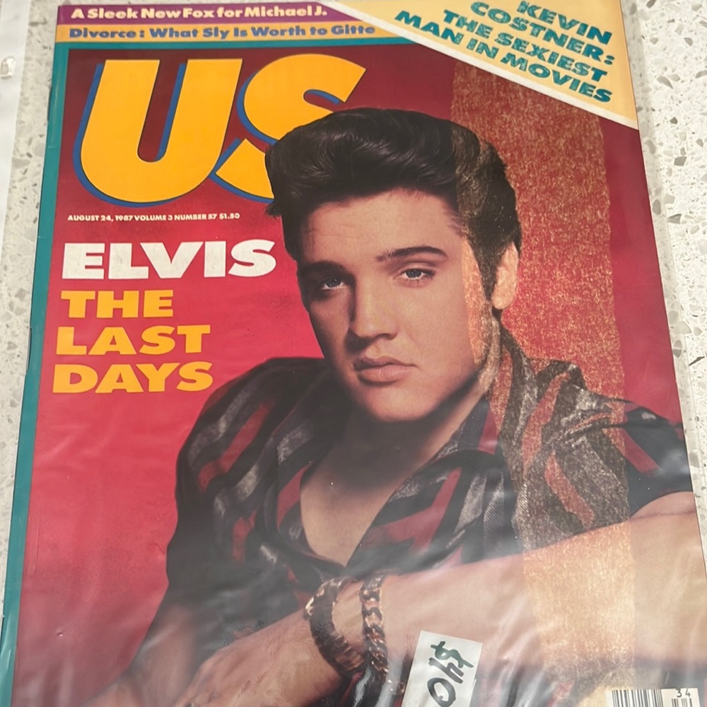 1987 Elvis Presley US Magazine